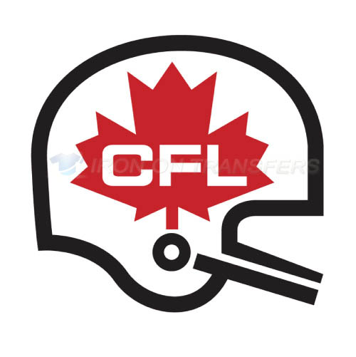 Canadian Football League Iron-on Stickers (Heat Transfers)NO.7646